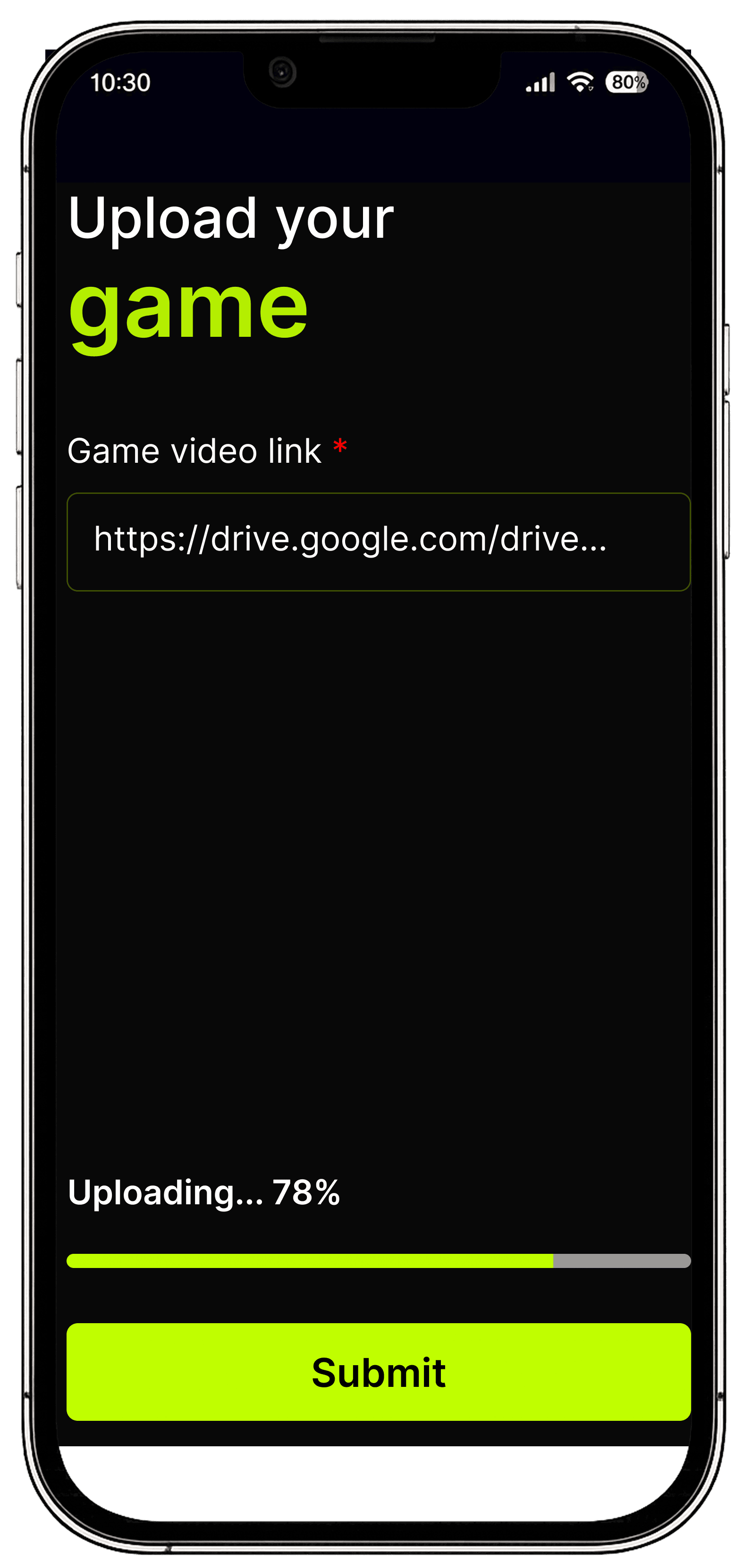 Submit your game